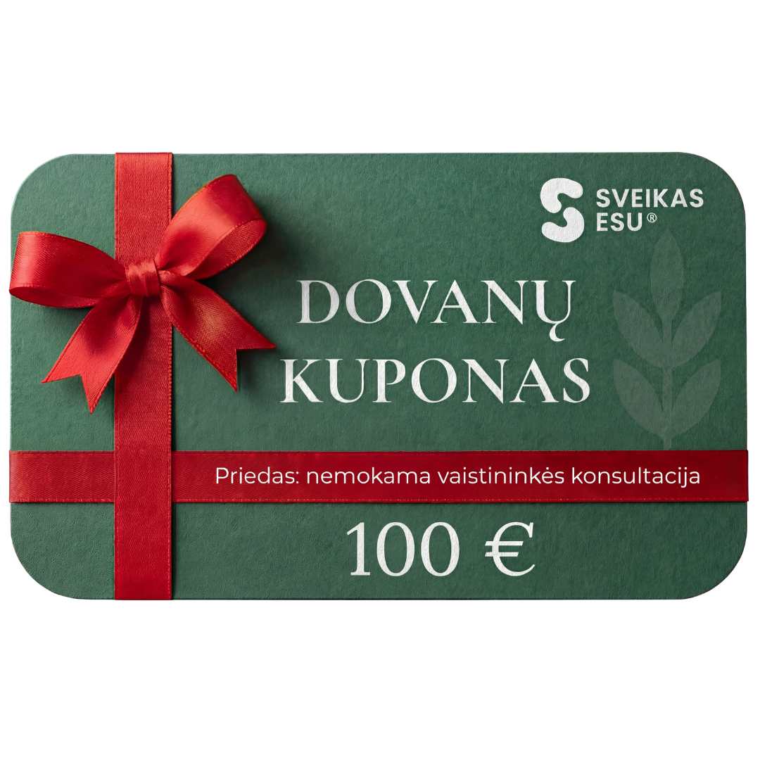 Sveikas Esu dovanų kortelė