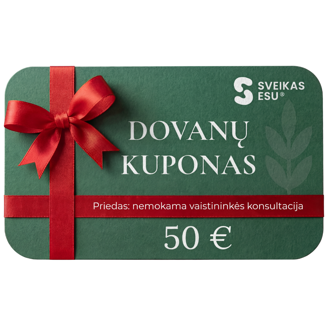 Sveikas Esu dovanų kortelė